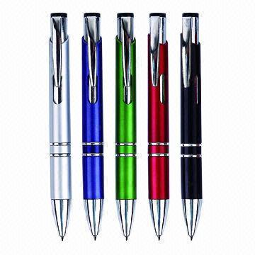 Cheap Mini Click-action Ballpoint Pens in Various Colors wholesale