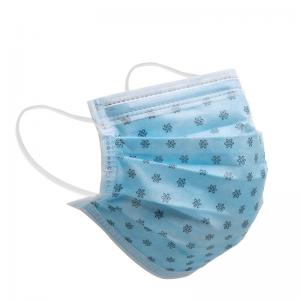 Cheap Disposable PP Non Woven Face Mask Surgical Disposable 3 Ply With Colorful Printing wholesale