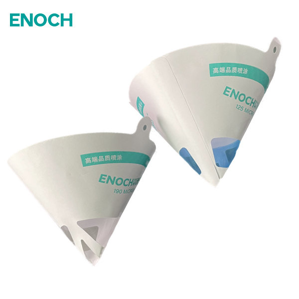 White Wide Mouth Automotive Paper Funnel For Oil Filter