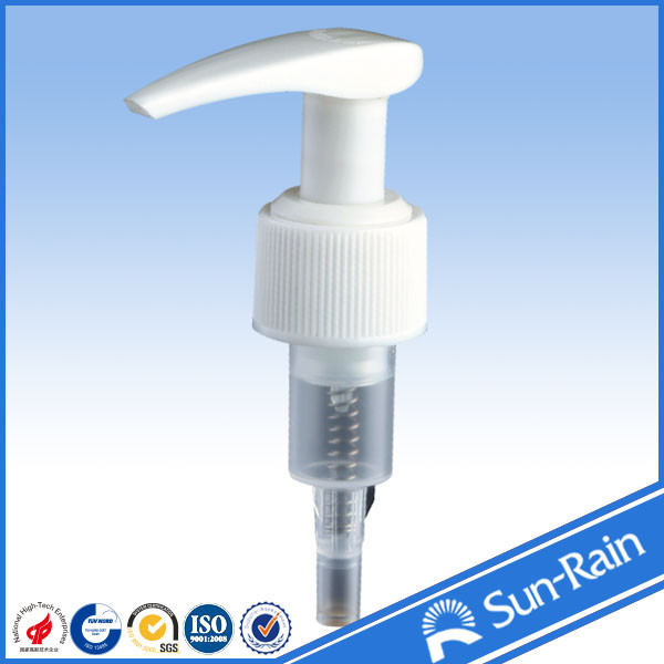 Quality 24/410 plastic lotion pump for high viscosity liquid with different head for sale