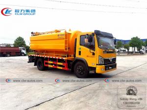 China Dongfeng Furuicar Vacuum Suction Truck With 4000L Water Tank 7000L Septic Tank on sale