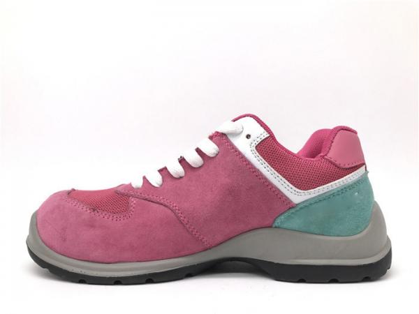 Quality Anti Smash Work Out Ladies Safety Shoes Safe Protection Wear For Coach for sale