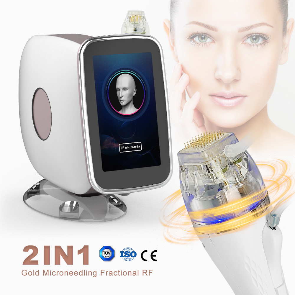 China Radio Frequency RF Microneedling Machine  Skin Care Scar Removal With Cold Hammer on sale