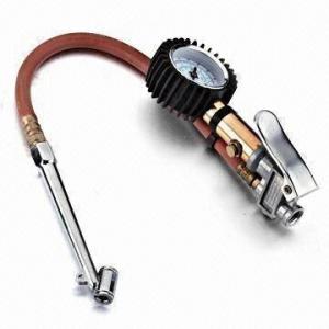Cheap Tire Pressure Gauge with 0 to 60psi Pressure Range, Fitting Connector wholesale