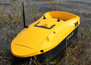 Cheap Yellow mini remote control Bait boat range 350m DEVC-113 AC110-240V wholesale