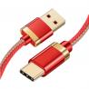 2.5A Gold Plated Denim Fast Charger Cable 480mbps Transmission Speed for sale