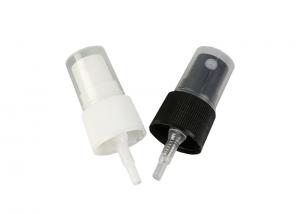 Cheap Screw On Finger Pump Sprayer Ribbed Surface With Half Cover Caps wholesale