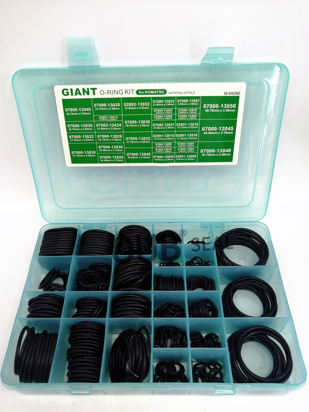 Quality 435pcs Machine Repair Seal 20Y6219560 Rubber Oring Kit Komatsu 0700203034 for sale