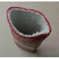 China Silicone Resin fiberglass sleeve/ Big size silicon rubber fiberglass sleeves for sale