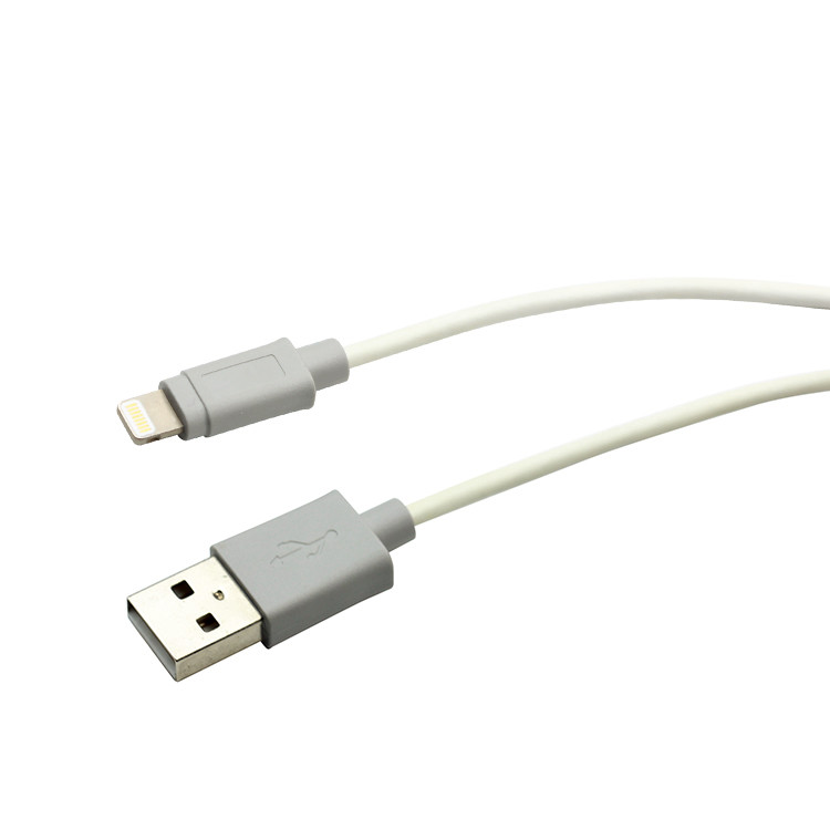 Double Sided USB Lightning Cables Flexible For IPhone 8 / 8 Plus / 7/ 7 Plus for sale