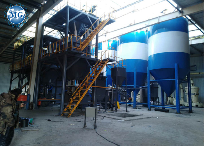 Quality High Performance Dry Mortar Production Line / Dry Mix Mortar Mixer for sale