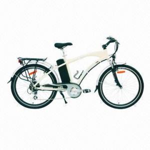 China 26-inch Electric Mountain Bike with Alloy Frame, Vertical Lithium Battery, EN 15194/CE Certified on sale