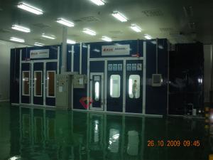 Cheap Customized Industrial Baking Spray Booth For Train / Aircraft Parts Paint Line Aerospace Paint Booth wholesale
