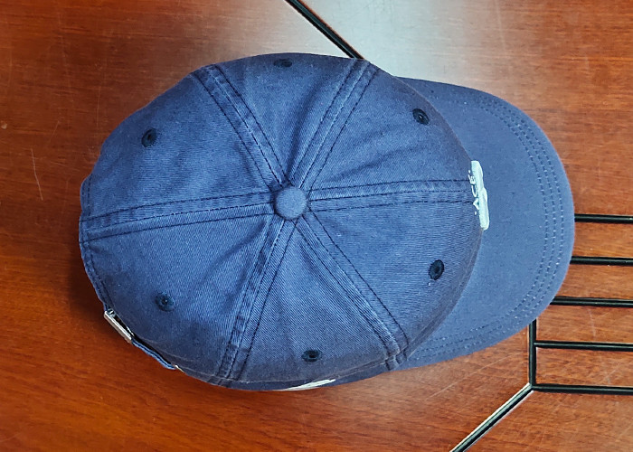 Cheap Sublimation Washed Blue Metal Buckle Sports Dad Hats Light Blue Color wholesale