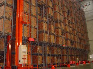 China Corrosion Protection Automatic Storage And Retrieval System For Warehouse on sale