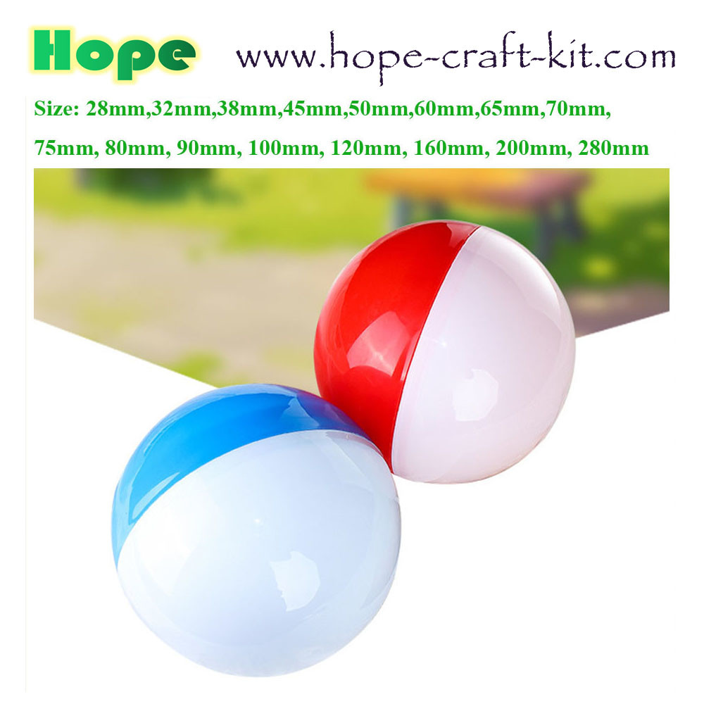 Cheap Small and big Size Gachapon Eggs Balls surprise Eggs Gacha Balls Capsule Eggs can be filled with small toys as fun toys wholesale