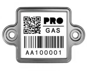 Cheap QR Code 304 Steel Glaze LPG Gas Tracking Water Resistance wholesale