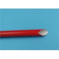 China OEM Silicone coated fiberglass tube/sleev or Fiber glass braided silicone tube for sale for sale