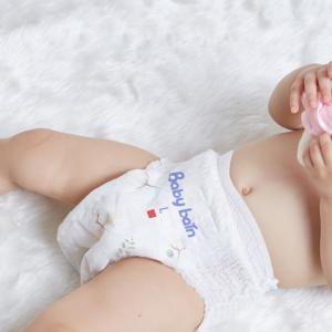 China Cotton Printed Breathable Disposable Diapers Size 4 Disposable Antileak Protection on sale
