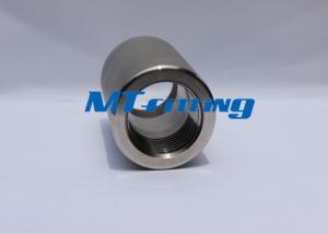 China Threaded End F304 / 304L 2 inch 3000LBS Stainless Steel Reducing Coupling Forged Fittings on sale