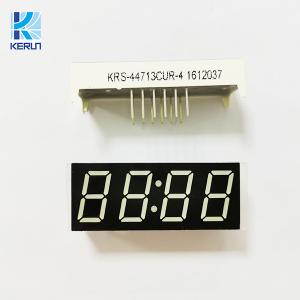 China REACH 4 Digit 7 Segment Clock LED Display For Timer Counting on sale