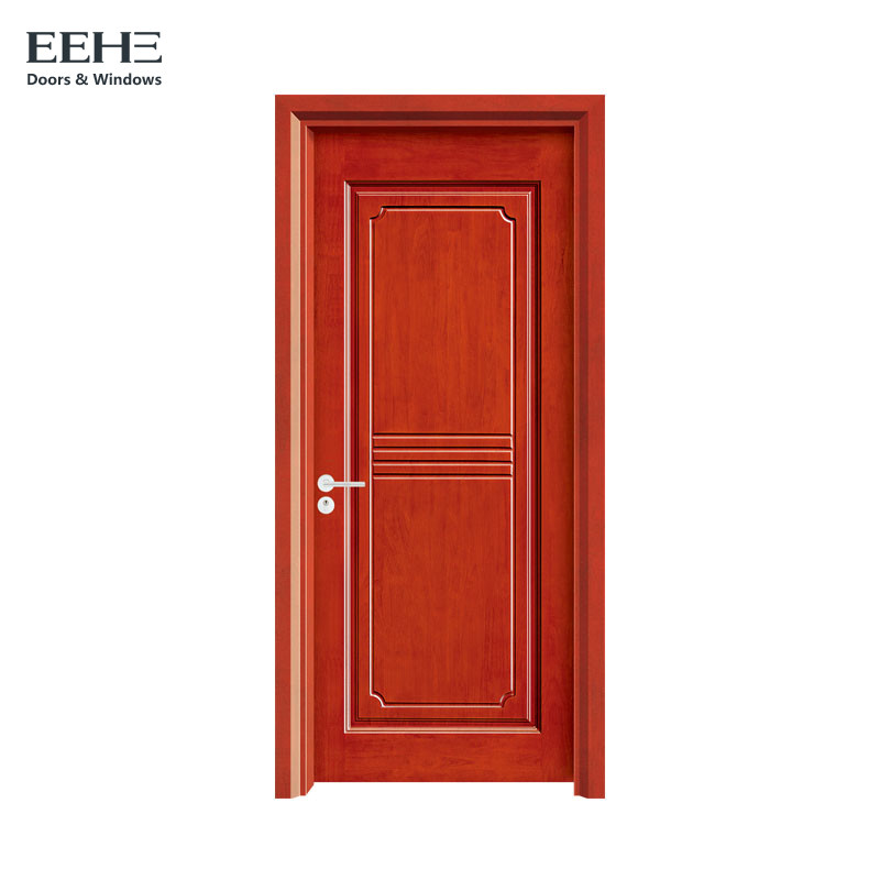 Cheap House Wood Effect Composite Front Doors / Europe Oak Hollow Core Interior Doors wholesale