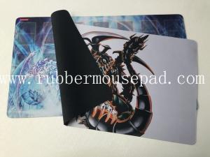 China Personalized Rubber Play Mat Durable Yu-Gi-Oh Warcraft Trading Card on sale