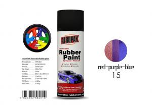 Cheap  Air Dry Removable Rubber Spray Paint With Chameleon Red - Purple - Blue Color wholesale