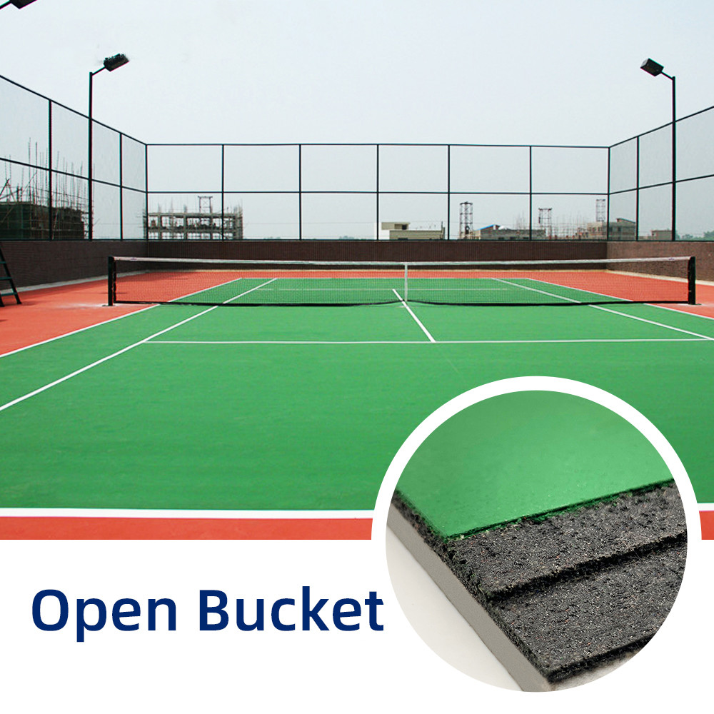 Cheap SGS Acrylic Badminton Court Multi Purpose Tennis Court Synthetic Flooring wholesale