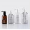 Buy cheap Refillable Sloping Shoulder Cosmetic Spray Bottles Shower Gel Shampoo Plastic from wholesalers
