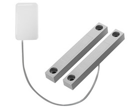 wireless magnetic contacts for metal door in 315/433MB with Lithium battery for sale