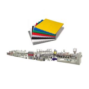 China PP PE Hollow Sheet PP Polypropylene Twin Wall Packing Board Making Machine on sale