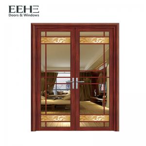 Cheap Security Internal Aluminum Window Door With Double Tempered Glass 4mm wholesale