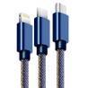Buy cheap 5V 2.1A 3 In 1 MFi Certified USB Cable , Multi Charging Cable Portable With Type from wholesalers