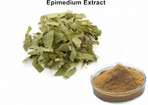 Cheap 20% Icariins Powder Epimedium Leaf Extract , Epimedium Herb Extract Enhance Sexual Function wholesale