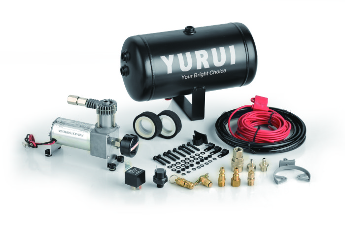 Cheap Yurui 7001 Onboard Air Compressor Kit  With 1 Gallon Air Tank 120 Psi wholesale