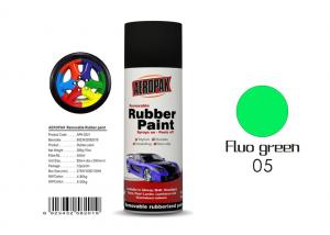 Cheap Fluo Green Color Liquid Rubber Spray For Protecting Various Surfaces  wholesale