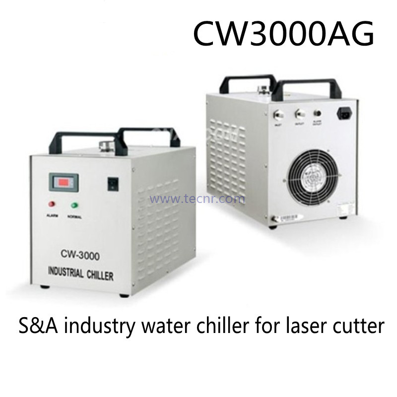 China S&A industrial water chiller CW3000 for cooling 60W 80W CO2 laser tube on sale