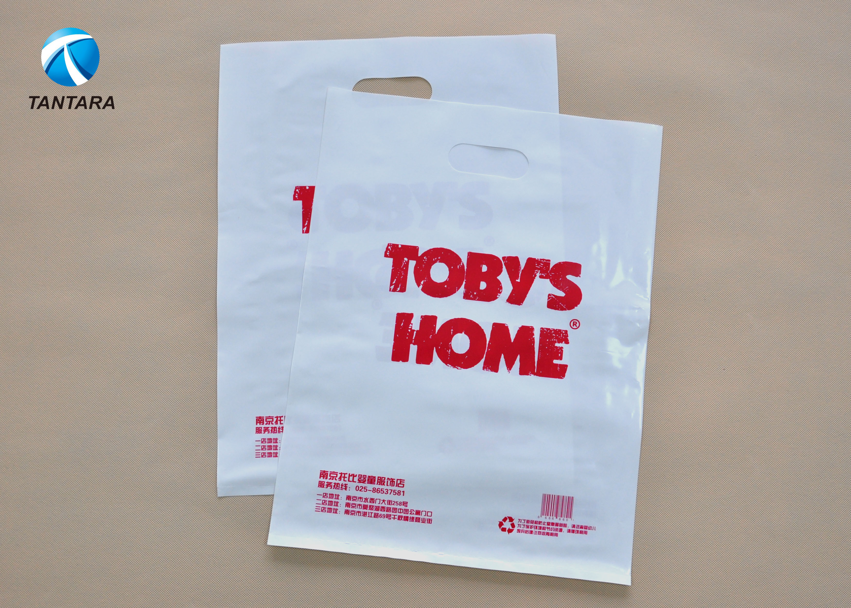 Cheap Customized PE plastic bags for packing clothes , plastic die cut bags wholesale