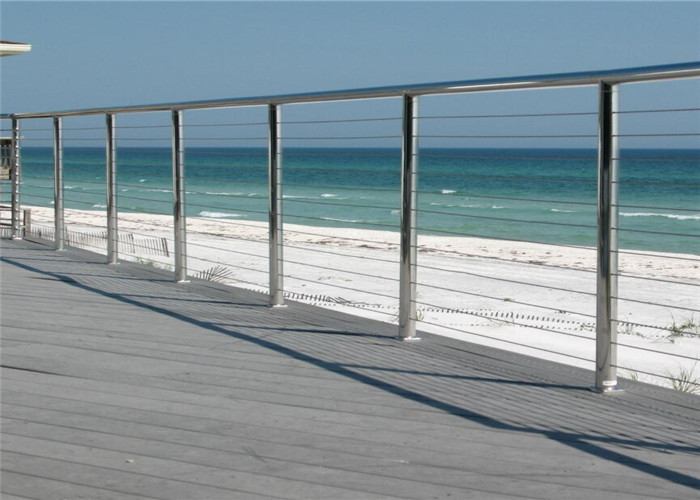 Cheap Outdoor / Indoor Stainless Steel Cable Railing System For Railing Handrail wholesale