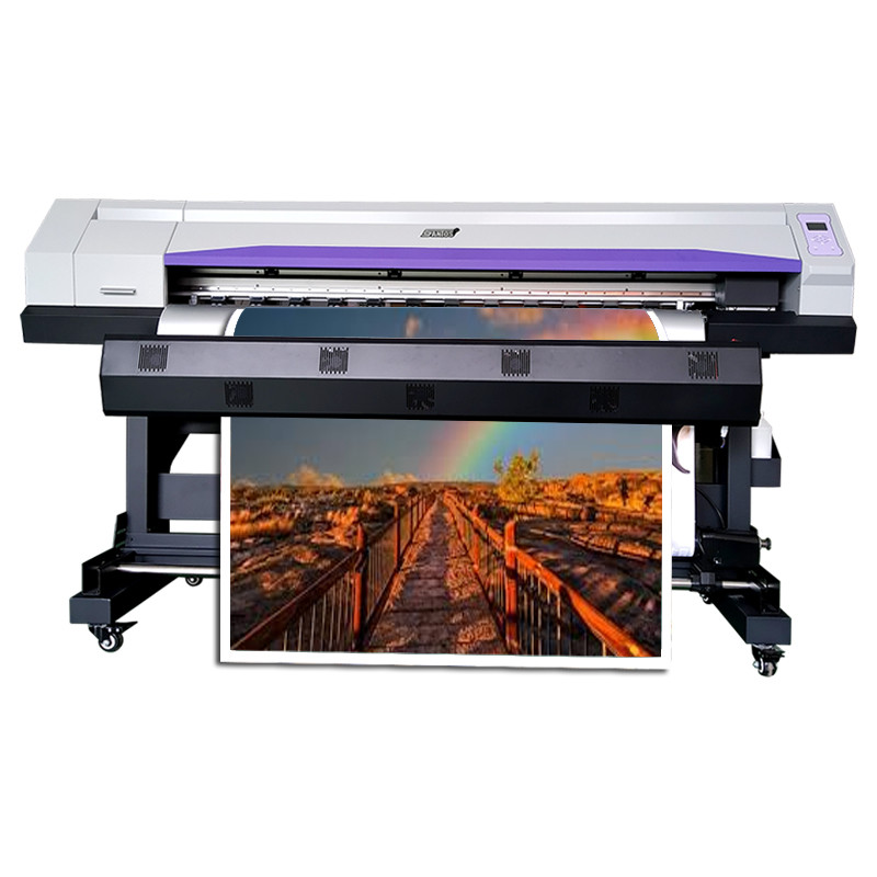 China 1440 DPI digital printer solvent 1.6m 3,2m vinyl a3 printer  eco solvent printer and cutter on sale