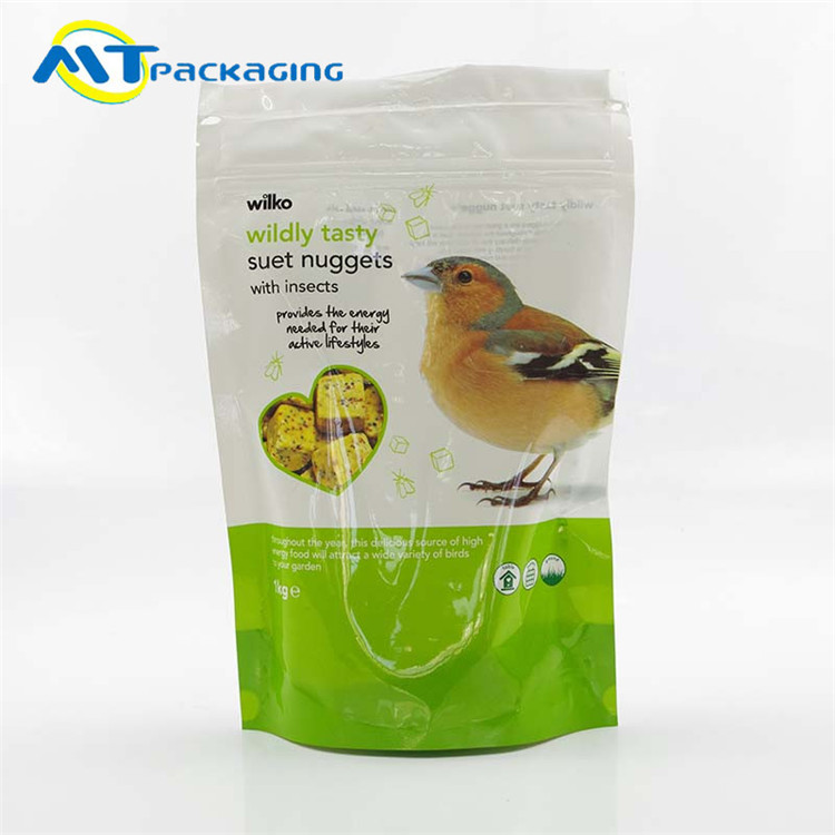 Cheap Gravure Printing Pet Food Packaging Bags For Birds Accept Customized Logo wholesale