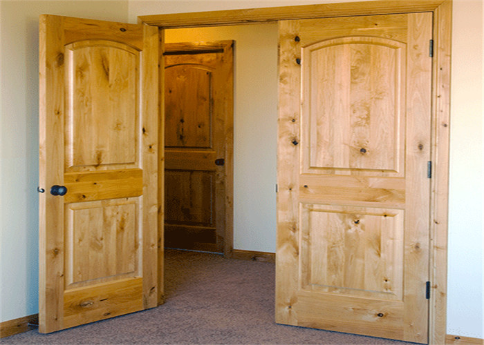 Cheap Customized Inside Solid Wood Doors Swing Open Style Durable Hardware Long Lifespan wholesale