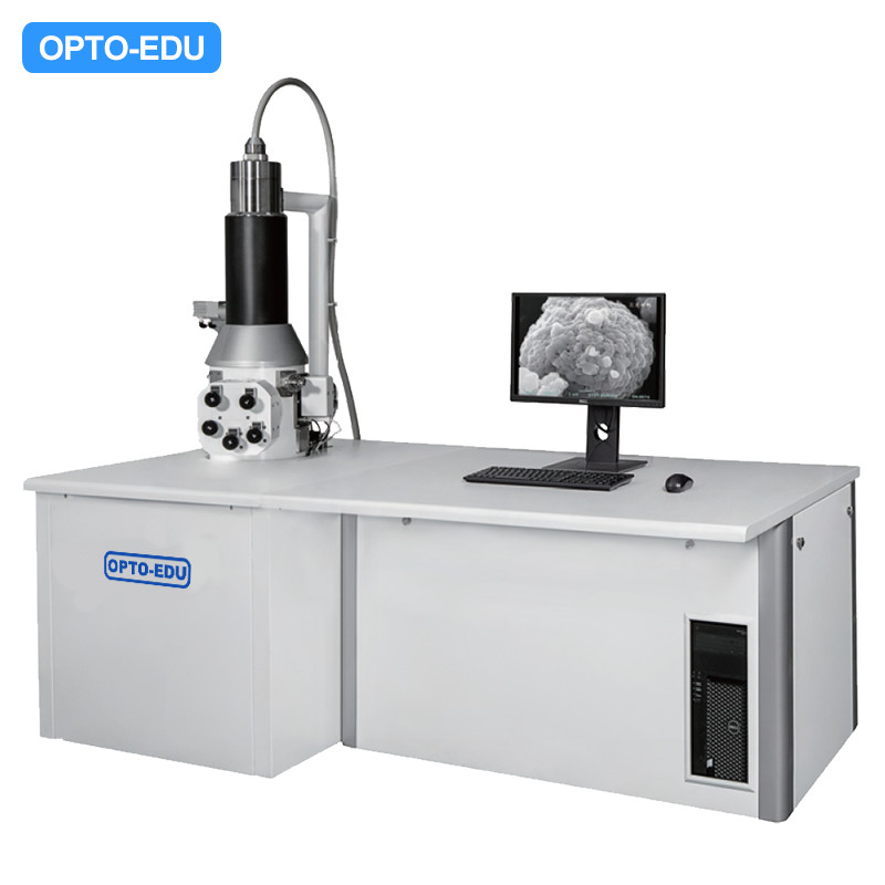 China Five Axes Stage Scanning Electron Microscope Lab With Tungsten Heated Electron Gun for sale