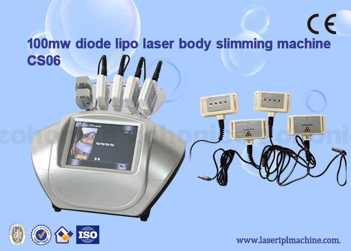 China Portable diode lipo laser for body shaping , 3 in 1 laser fat cutting machine on sale
