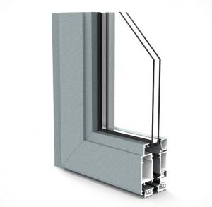 Cheap Large Wall Thickness External Aluminum Swing Doors Waterproof Heat Insulation wholesale