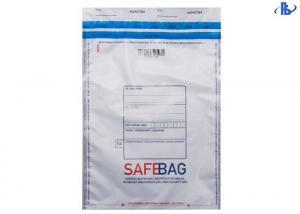 Cheap Deposit Cash Self Sealing Tape LDPE Tamper Proof Evidence Bags wholesale
