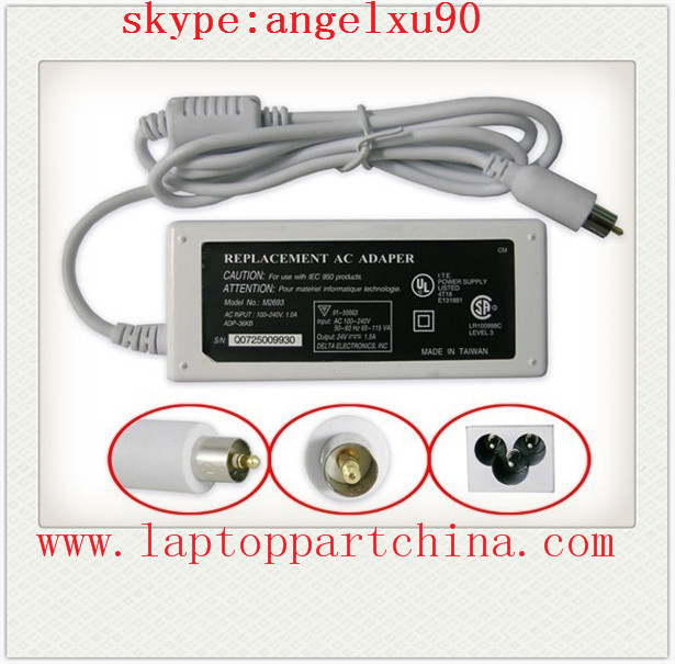 Cheap Apple 24V 2.65A 65W 2.5mm*7.7mm laptop AC Adaptor power supply wholesale