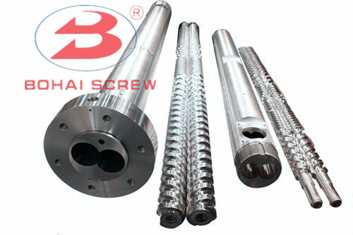 China parallel twin screw barrel for plastic extruder machine on sale