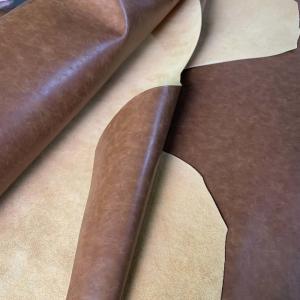 Cheap Bovine Split Finished Artificial Leather Fabric For Shoes Bags Belts Garments wholesale